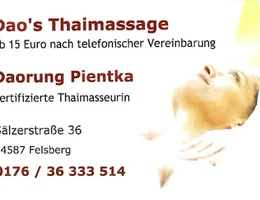 Dao´s Thaimassage